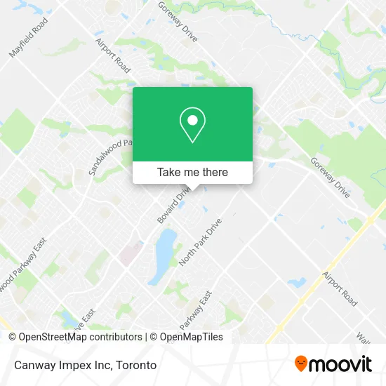 Canway Impex Inc map