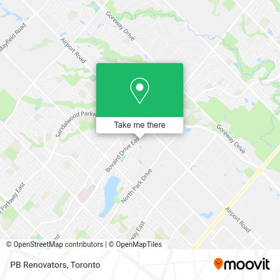 PB Renovators map