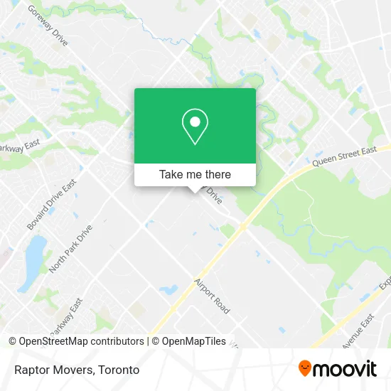 Raptor Movers map