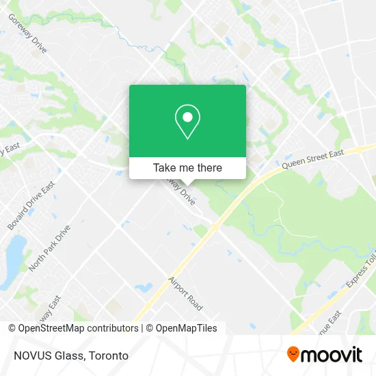 NOVUS Glass map