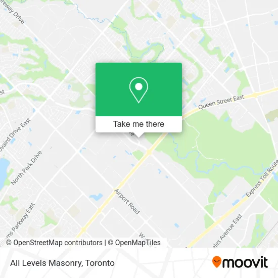 All Levels Masonry map