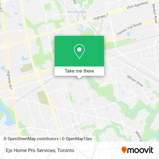 Ejs Home Pro Services map