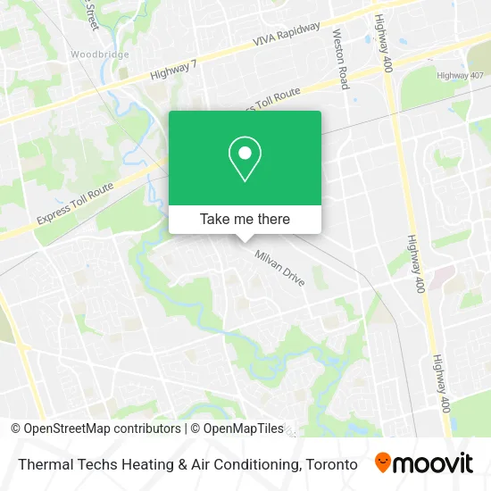 Thermal Techs Heating & Air Conditioning map
