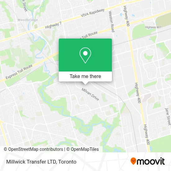 Millwick Transfer LTD map