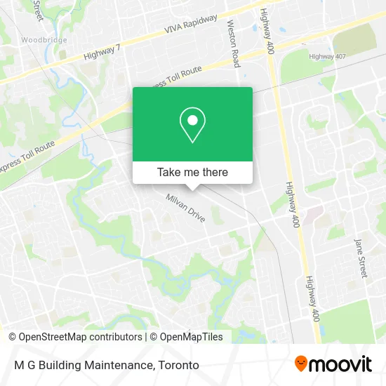 M G Building Maintenance map