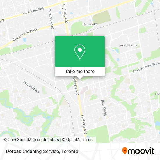 Dorcas Cleaning Service map