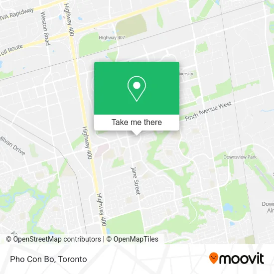 Pho Con Bo map