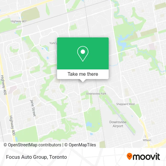 Focus Auto Group map