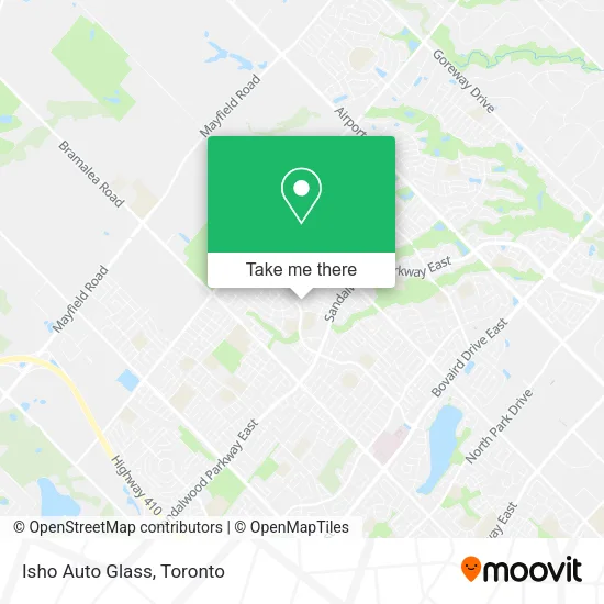 Isho Auto Glass map