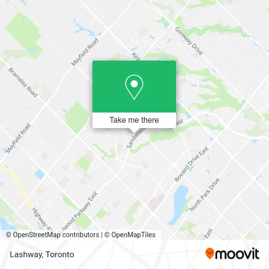 Lashway map