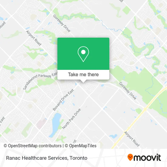 Ranac Healthcare Services map
