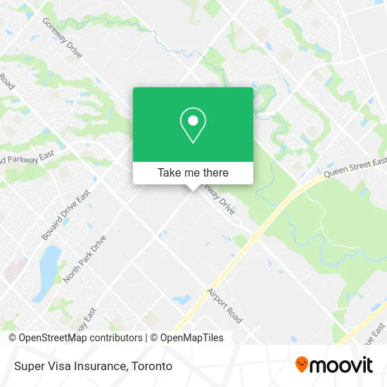 Super Visa Insurance map
