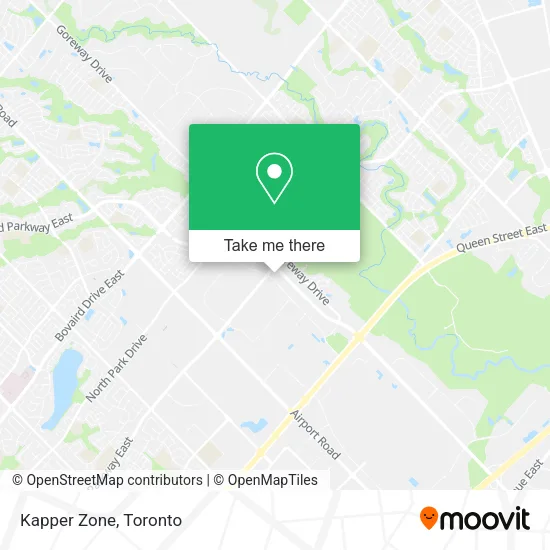 Kapper Zone map