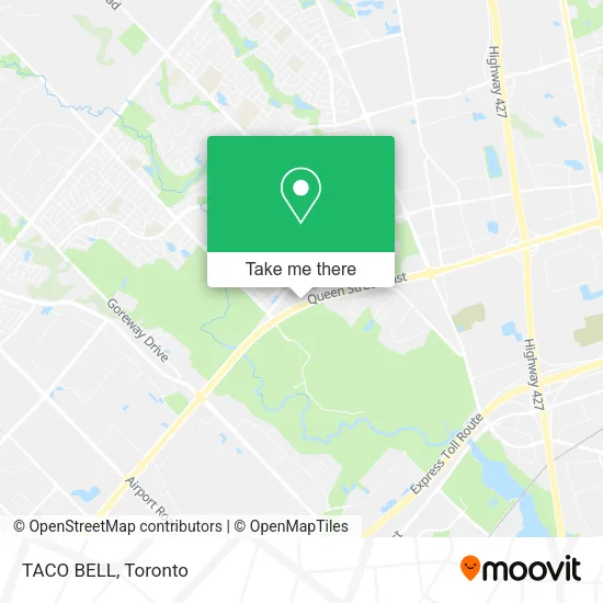 TACO BELL map