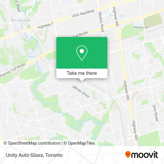 Unity Auto Glass plan
