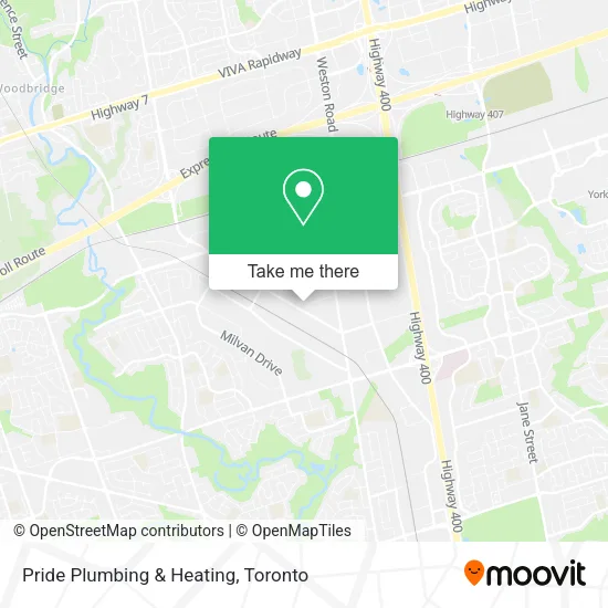 Pride Plumbing & Heating map
