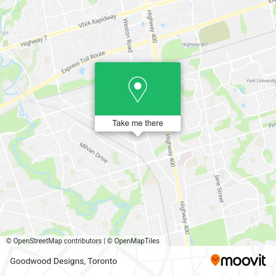Goodwood Designs map