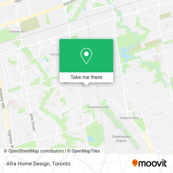 Afra Home Design map