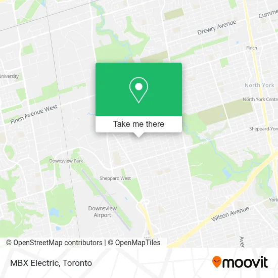 MBX Electric map