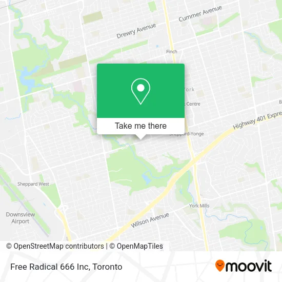 Free Radical 666 Inc map