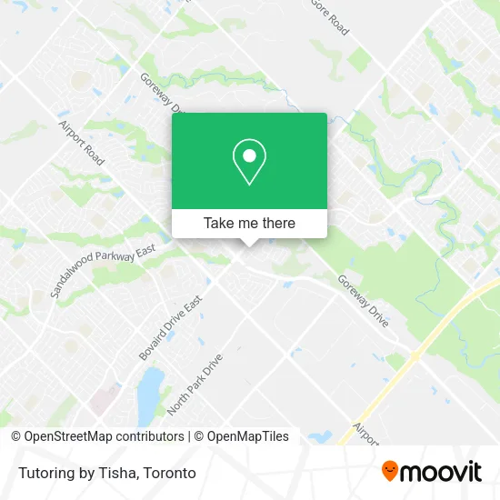 Tutoring by Tisha map
