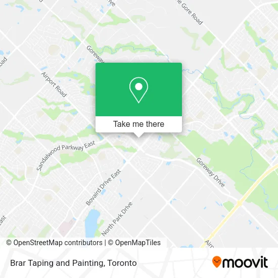 Brar Taping and Painting map