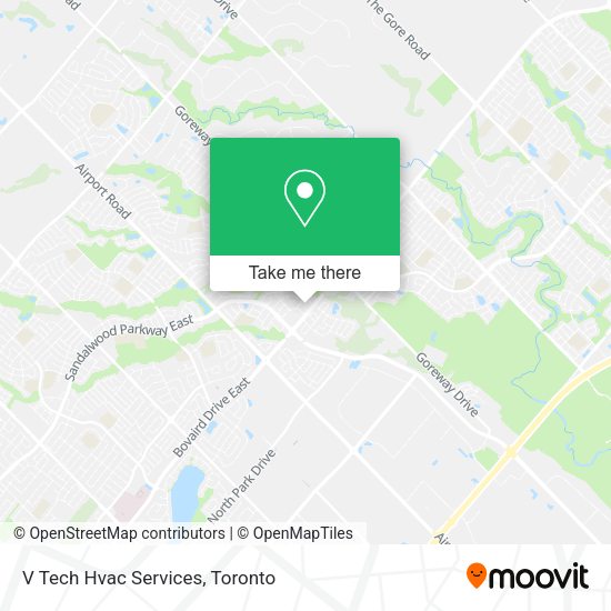 V Tech Hvac Services map