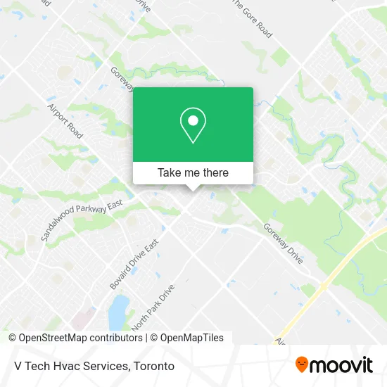 V Tech Hvac Services map