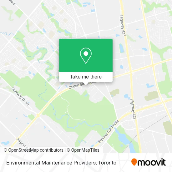 Environmental Maintenance Providers map