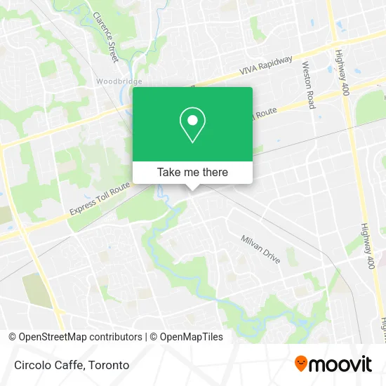 Circolo Caffe map