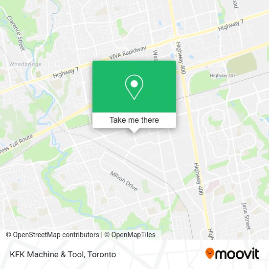 KFK Machine & Tool map