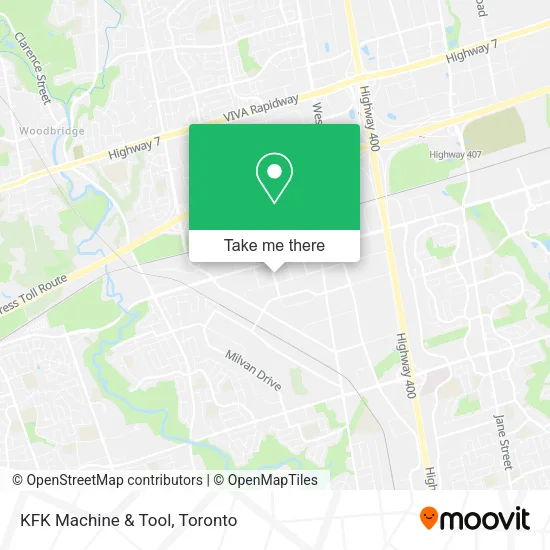 KFK Machine & Tool map