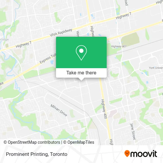 Prominent Printing map