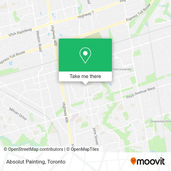 Absolut Painting map