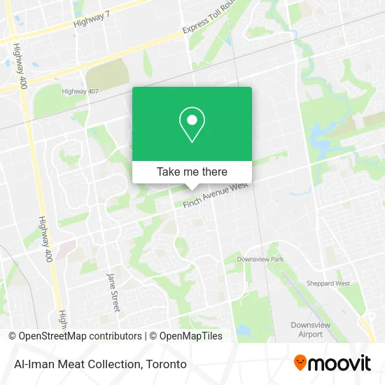 Al-Iman Meat Collection map