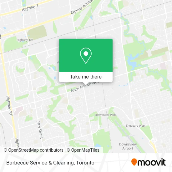Barbecue Service & Cleaning map