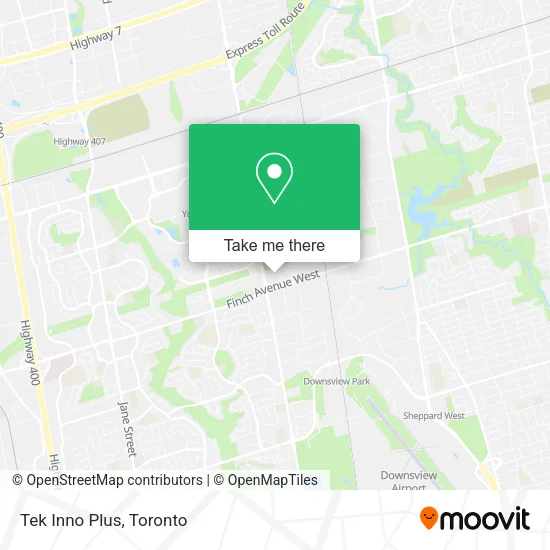 Tek Inno Plus map