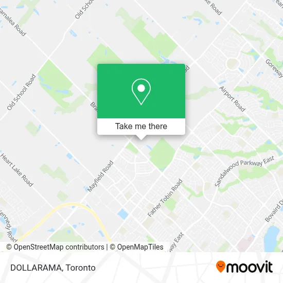DOLLARAMA map