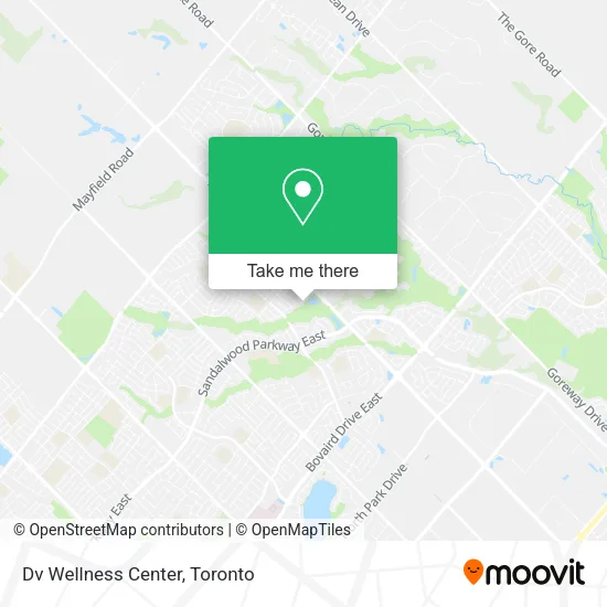 Dv Wellness Center map