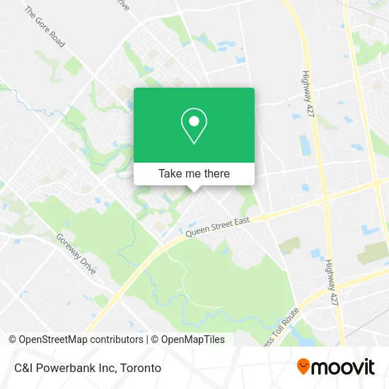 C&I Powerbank Inc map