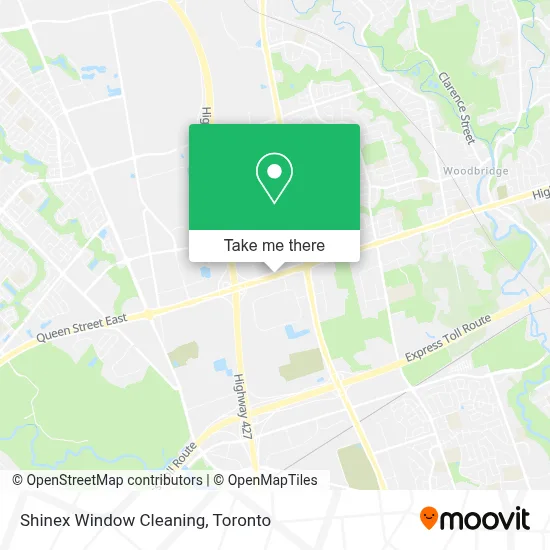Shinex Window Cleaning map