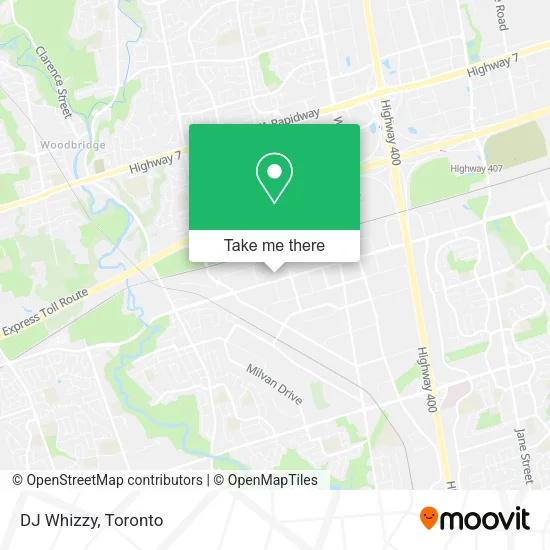 DJ Whizzy map