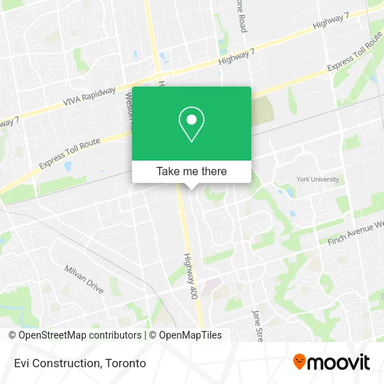 Evi Construction map