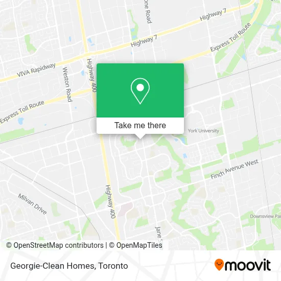 Georgie-Clean Homes map