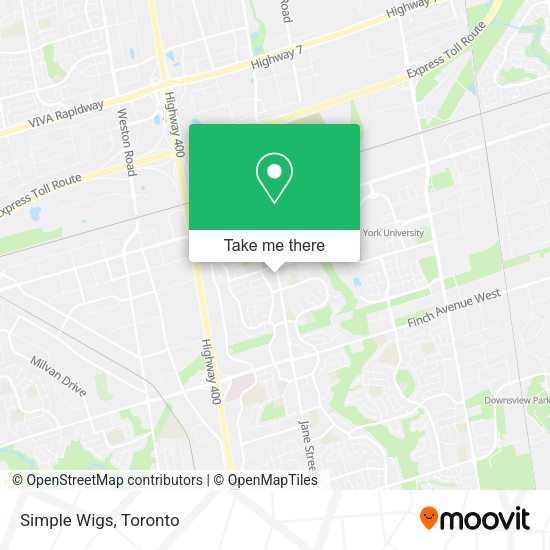 Simple Wigs map