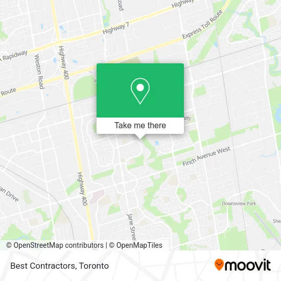 Best Contractors map