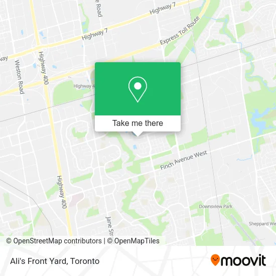 Ali's Front Yard map