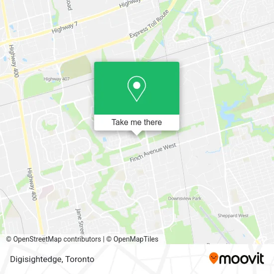 Digisightedge map