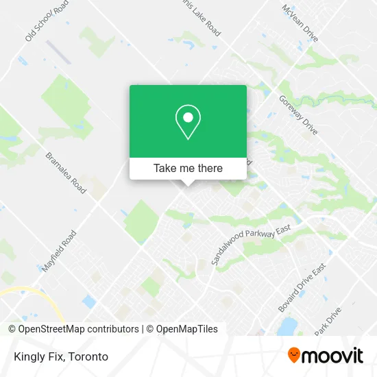 Kingly Fix map