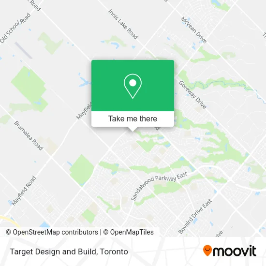 Target Design and Build plan